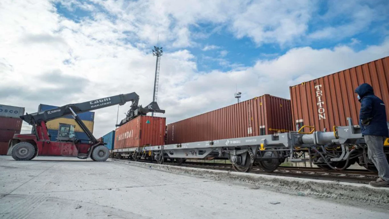 Çin'e gidecek ikinci ihracat treni yola çıktı