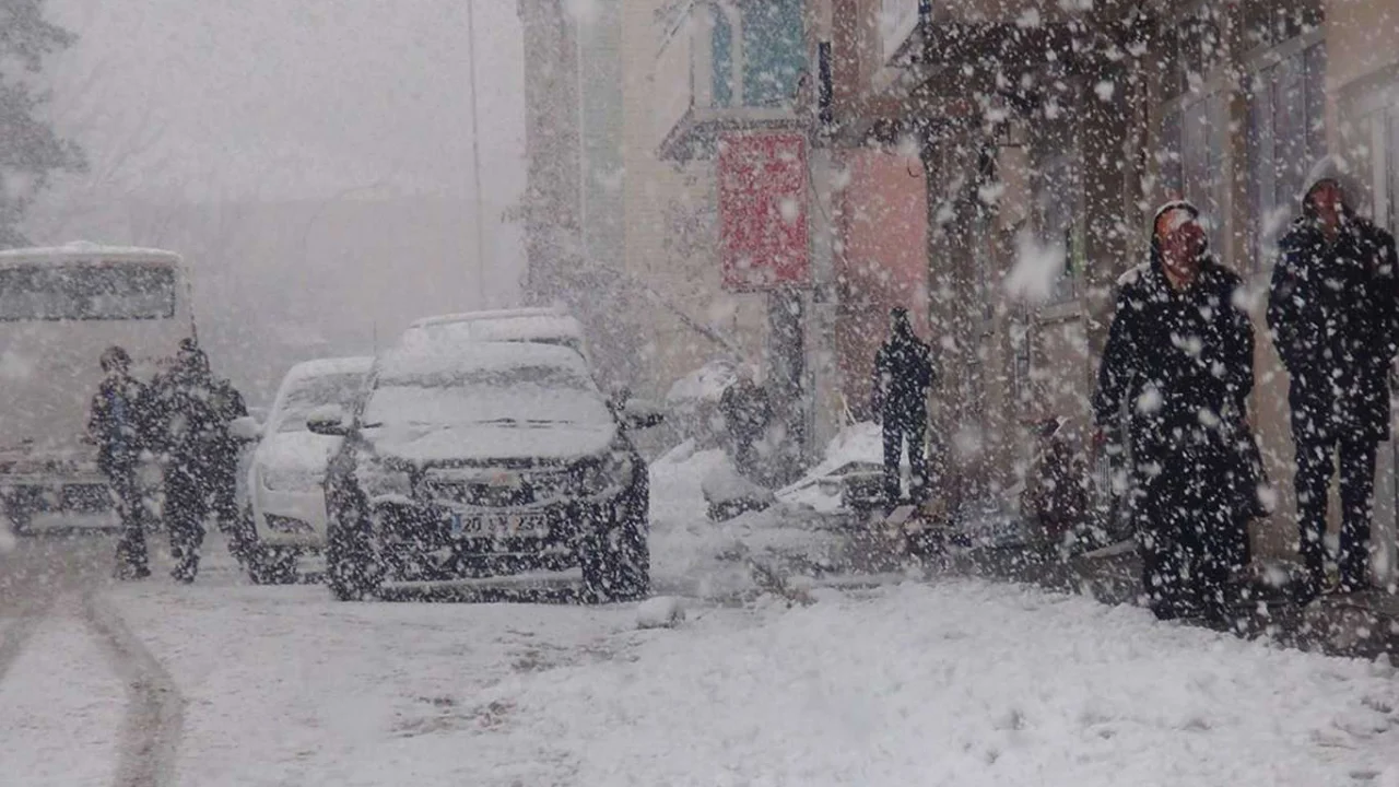 Yoğun kar yağışı uyarısı