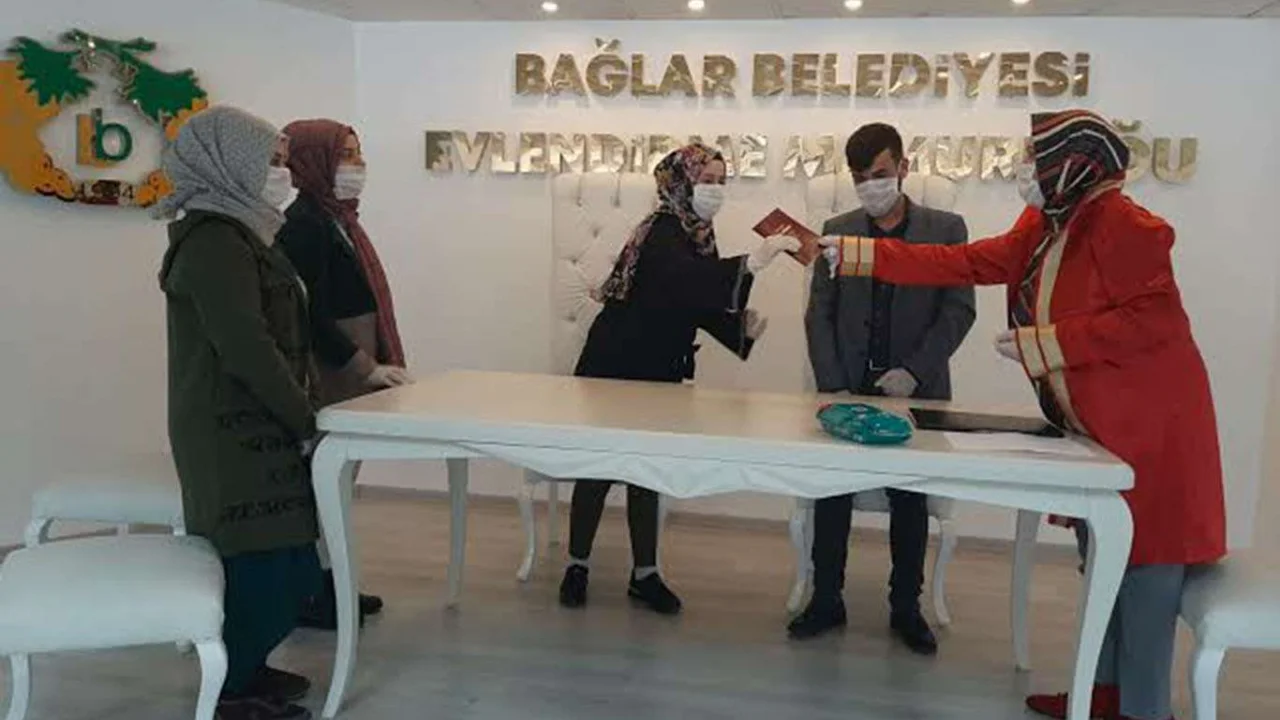Bağlar Belediyesi'nden tutuklu ve hükümlülere nikah kolaylığı