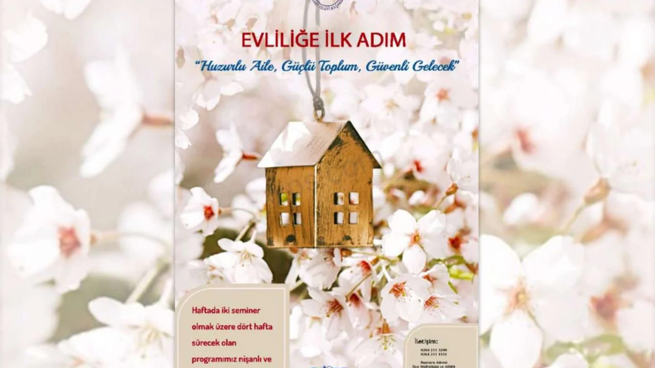 "Evliliğe İlk Adım" seminerleri 13 Ocak'ta başlıyor