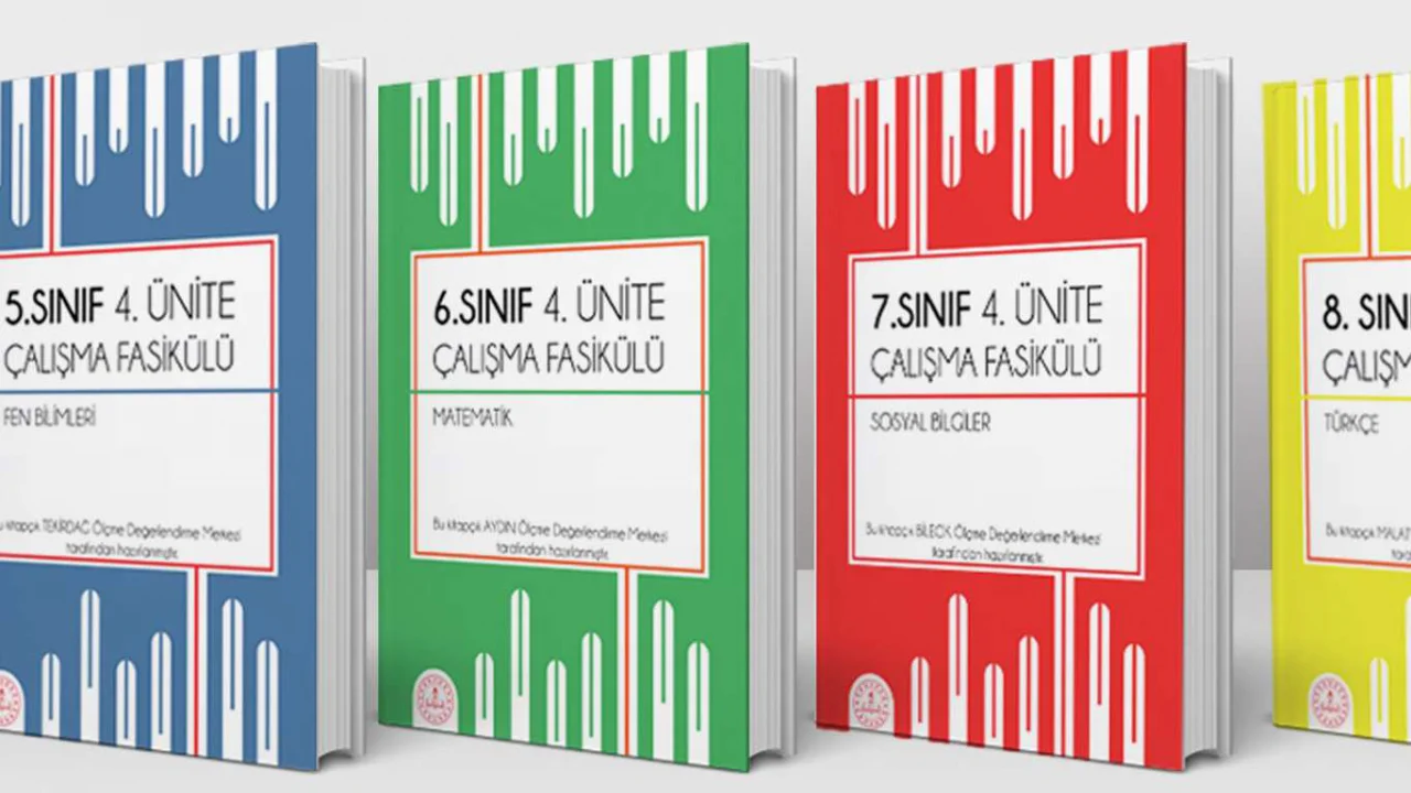 Ortaokul öğrencileri için 3 bin 350 soruluk yeni kaynak desteği