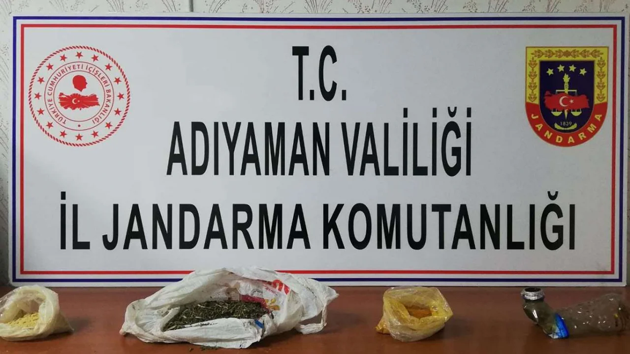 Adıyaman'da uyuşturucu ticareti yapan 3 şahıs hakkında adli işlem başlatıldı