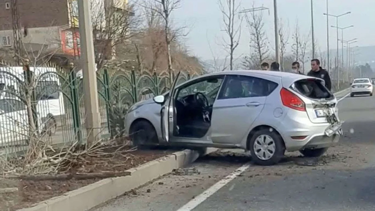 Diyarbakır'da trafik kazası: bir yaralı