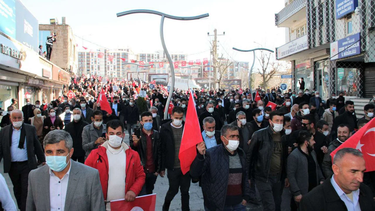 Gara katliamı Şırnak'ta protesto edildi