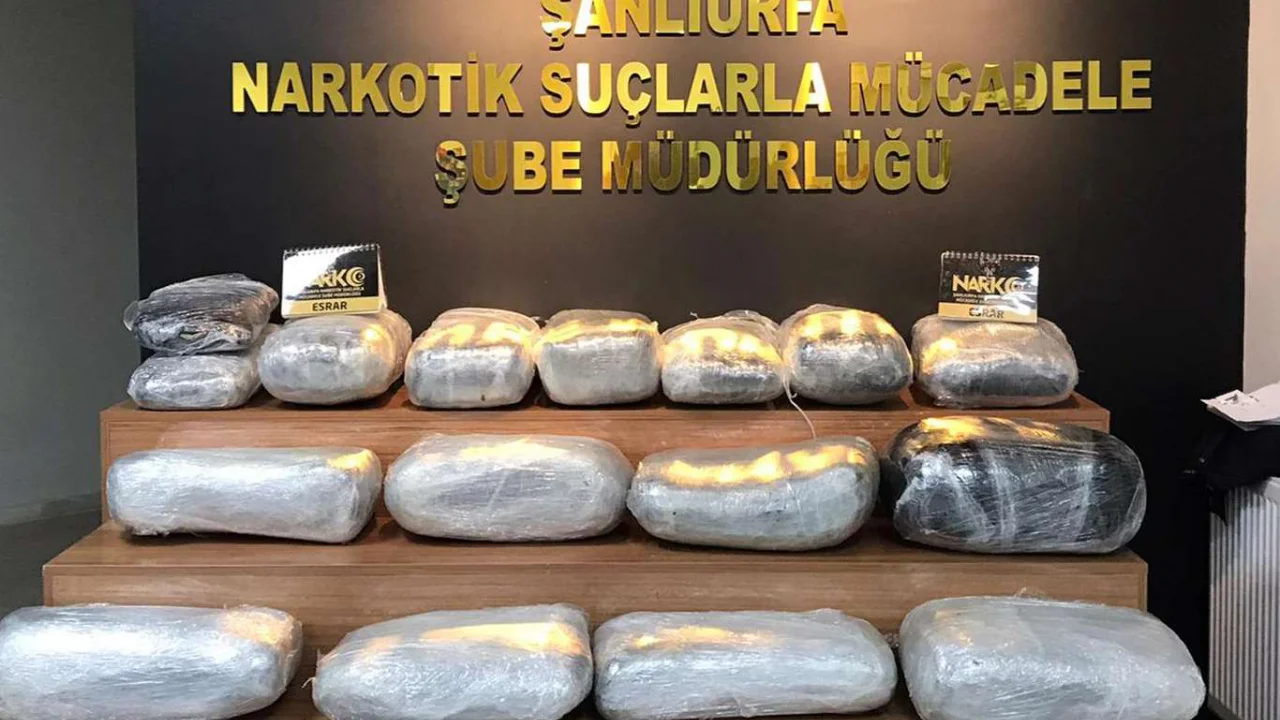 Şanlıurfa'da uyuşturucu operasyonunda 5 şüpheli gözaltına alındı