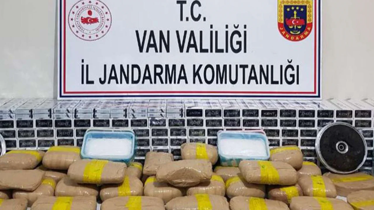 Van’da 69 kilogram uyuşturucu ele geçirildi