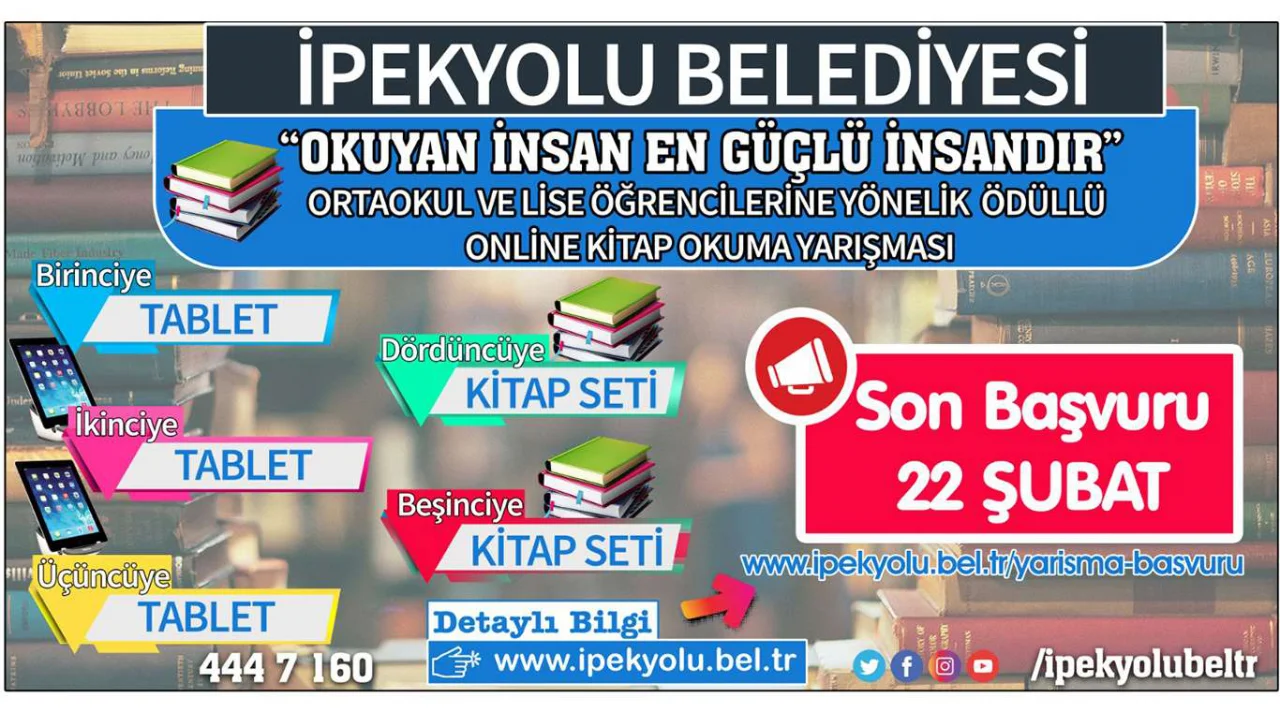 Van’da öğrencilere yönelik kitap okuma yarışması düzenlenecek