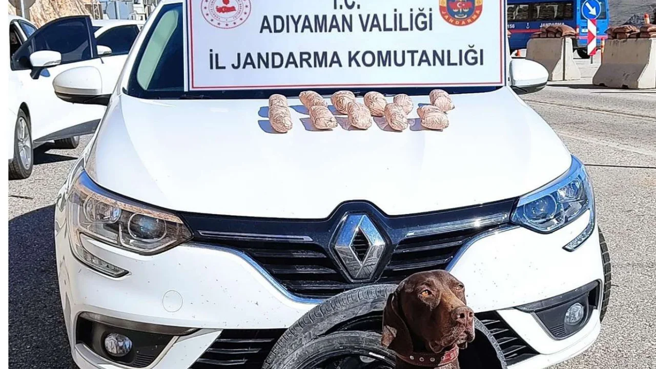 Adıyaman'da uyuşturucu madde ele geçirildi