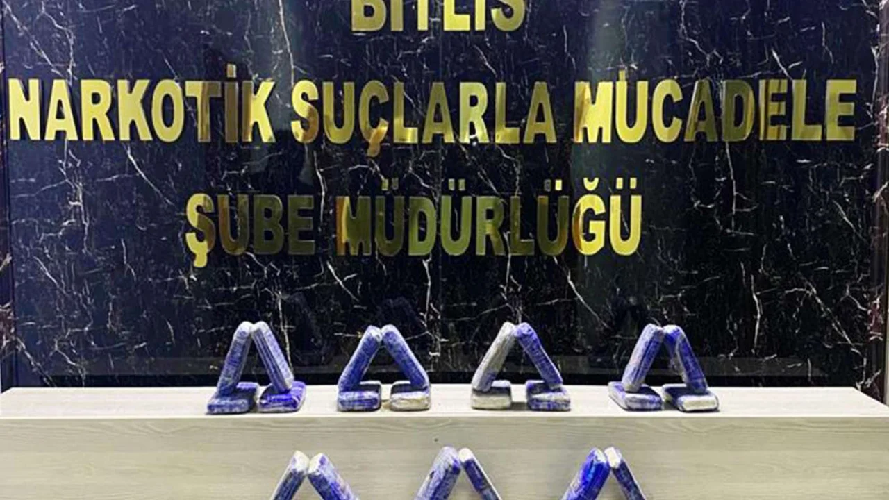 Bitlis'te uyuşturucu operasyonu