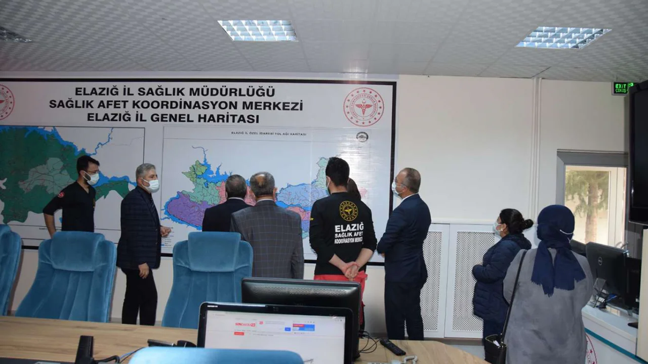 Elazığ’da Sağlık Afet Koordinasyon Merkezi açıldı