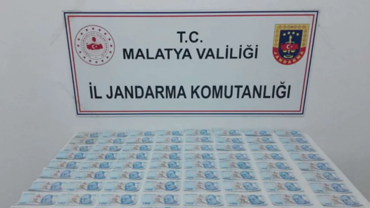 Malatya'da piyasaya sahte para süren 3 şüpheli yakalandı