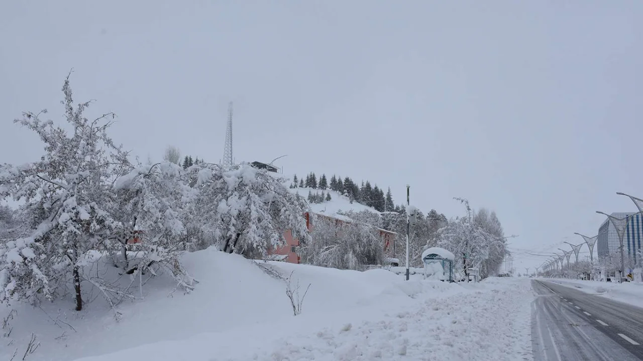Meteoroloji'den Bitlis Van ve Muş için kar yağışı uyarısı