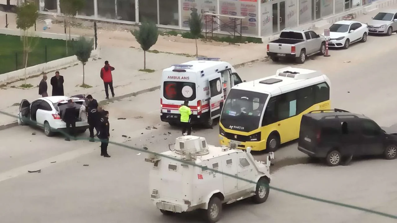 Nusaybin’de trafik kazası: 1 yaralı