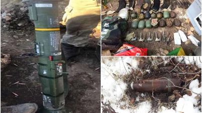 Pençe-Kaplan Operasyonu bölgesinde çok sayıda el bombası ve mühimmat bulundu