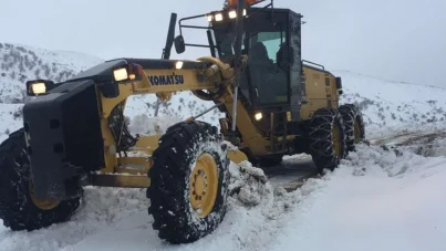 Adıyaman'da kapalı 116 köy yolunu açma çalışmaları devam ediyor