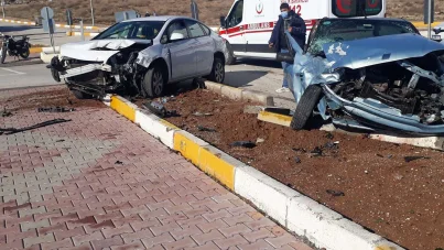 Adıyaman'da trafik kazası: 2 yaralı