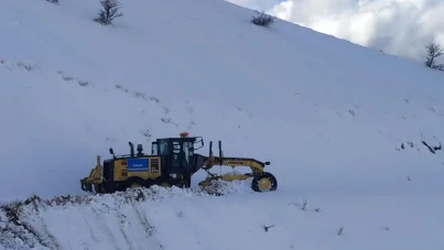 Diyarbakır'da ulaşıma kapanan yolları açma çalışmaları sürüyor