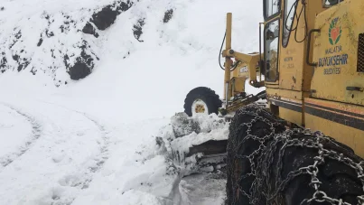 ​Malatya’da kardan dolayı 560 mahalle yolu ulaşıma kapandı