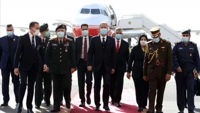 Milli Savunma Bakanı Akar Irak'ta
