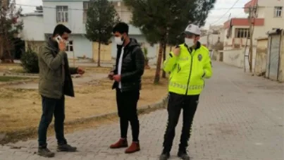 Şanlıurfa'da kısıtlamaları ihlal eden 122 kişiye cezai işlem uygulandı