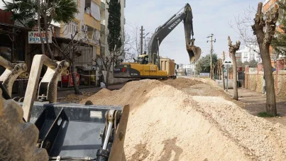 Adıyaman Belediyesi ağaçlandırma ve altyapı çalışmalarına devam ediyor