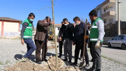 ​Adıyaman'da mahalle bahçeleri kurulmaya devam ediyor