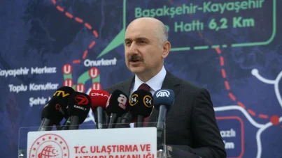 Başakşehir-Çam ve Sakura Hastanesi-Kayaşehir Metro Hattı Şantiyesi incelendi