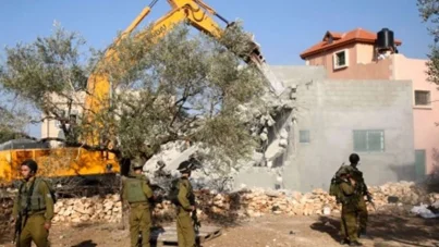 BM: Filistinlilere ait evlerin yıkılması derhal durdurulmalıdır