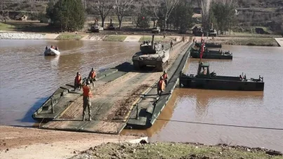 "Durgun Sulardan Geçiş Tatbikatı" Kırklareli'nde gerçekleşti