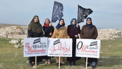 Hilafet videosu çeken 4 kadın Ankara'daki evlerinde gözaltına alındı