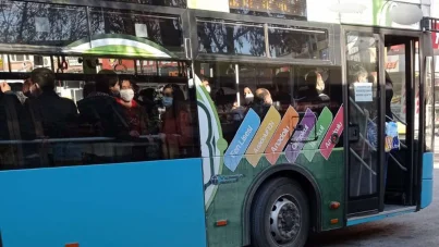​Vaka sayılarının yüksek olduğu Malatya’da toplu taşıma araçları tıka basa dolu