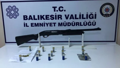 Balıkesir'de çeşitli suçlardan yakalanan 5 kişi tutuklandı