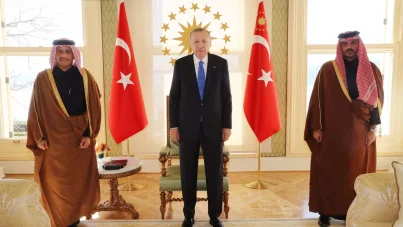 Cumhurbaşkanı Erdoğan Katar Dışişleri Bakanı Al Sani’yi kabul etti