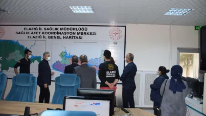 Elazığ’da Sağlık Afet Koordinasyon Merkezi açıldı