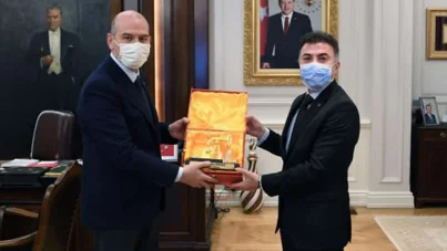Rektör Demir, İçişleri Bakanı Süleyman Soylu’yu ziyaret etti