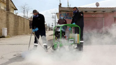 Van'da "vektör" ile mücadelede ilaçlama devam ediyor