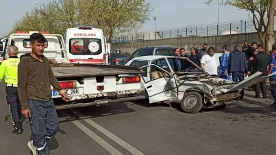 Batman’da iki otomobil çarpıştı: 4 yaralı