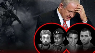 Esir siyonist askerlerin aileleri Netanyahu’yu protesto yürüyüşü düzenledi