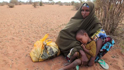 Kuraklık nedeniyle Somali'de milyonlarca kişi yardıma muhtaç